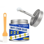 WHITE LITHIUM GREASE WITH APPLICATOR BRUSH